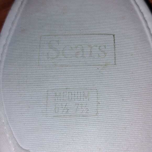 Vintage Sears light ivory  bedroom slippers slippers with lace overlay   Sz M - Picture 7 of 7